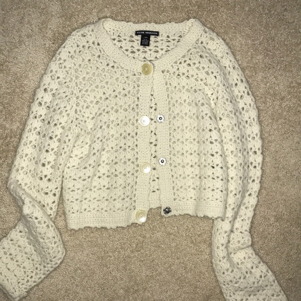 Club Monaco Ivory Sweater